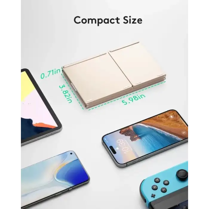 Samsers Touchpadli Katlanabilir Bluetooth Klavye