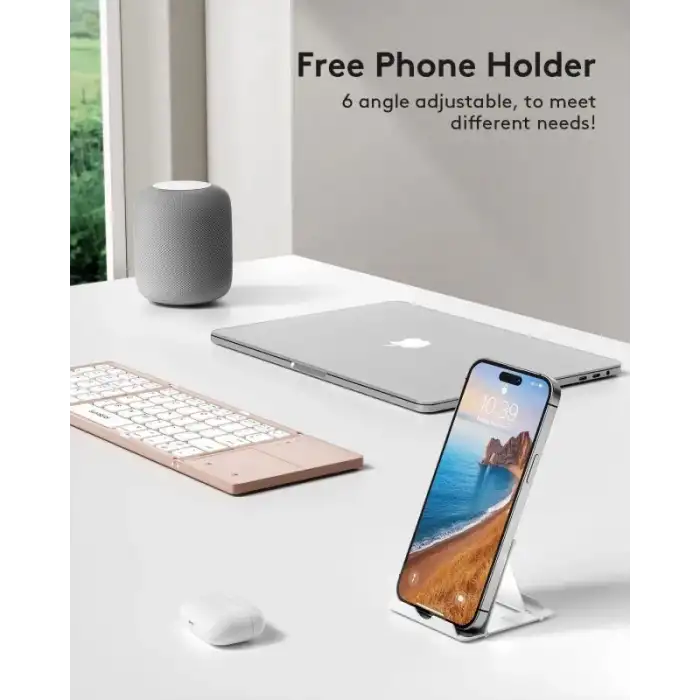 Samsers Touchpadli Katlanabilir Bluetooth Klavye