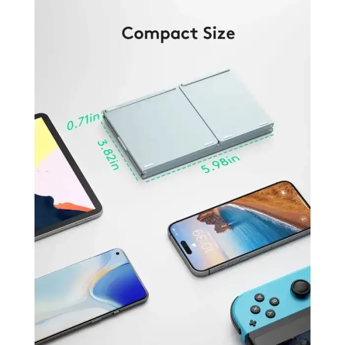 Samsers Touchpadli Katlanabilir Bluetooth Klavye