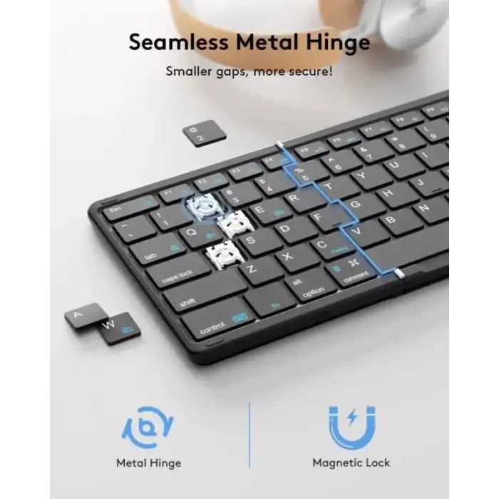 Samsers TouchPadli Katlanabilir Bluetooth Klavye
