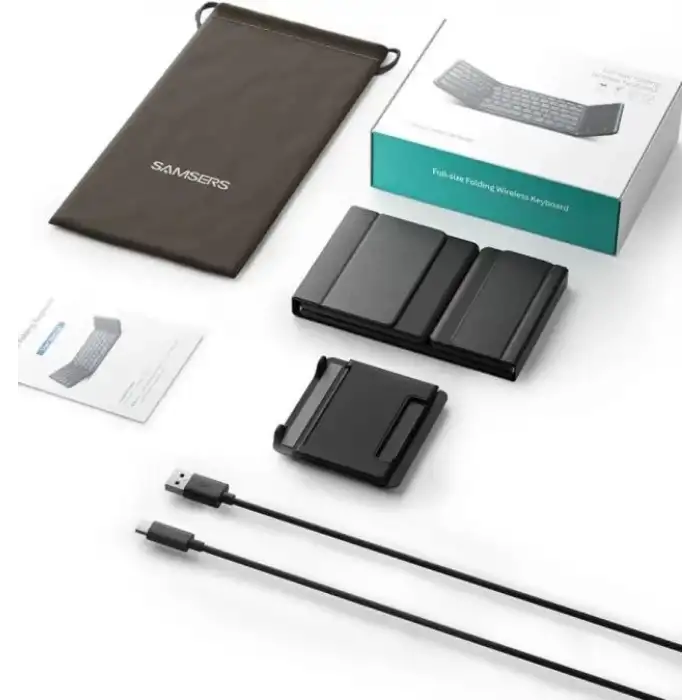 Samsers TouchPadli Katlanabilir Bluetooth Klavye