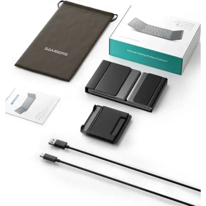 Samsers TouchPadli Katlanabilir Bluetooth Klavye