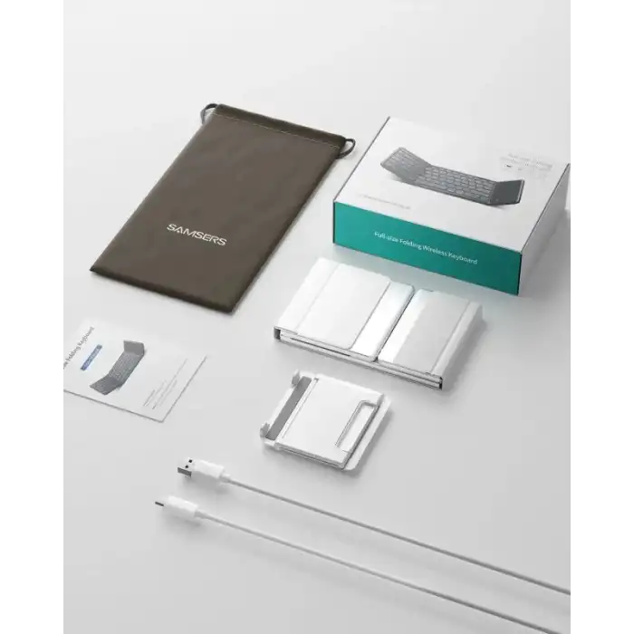 Samsers TouchPadli Katlanabilir Bluetooth Klavye