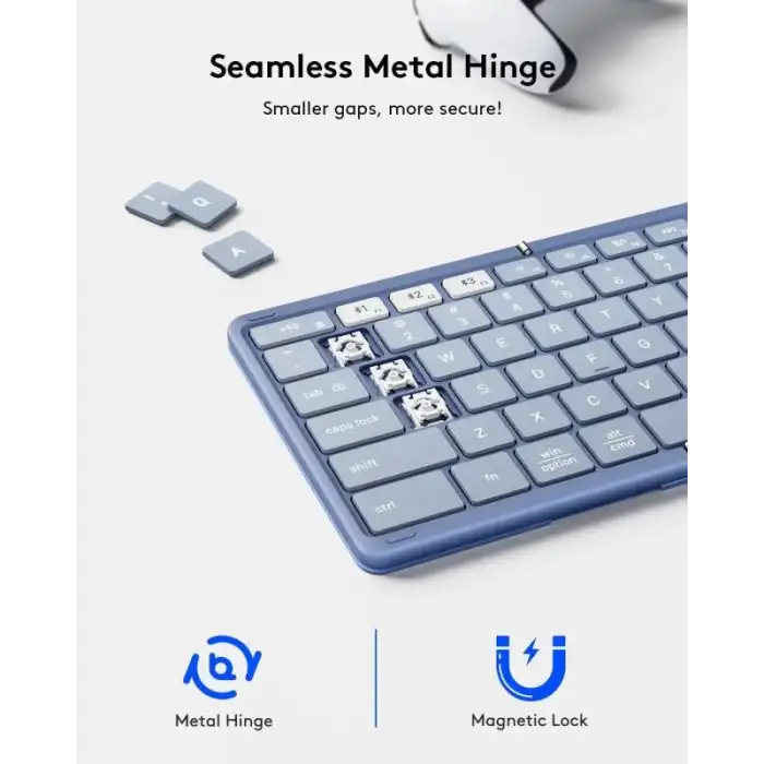 Samsers TouchPadli Katlanabilir Bluetooth Klavye