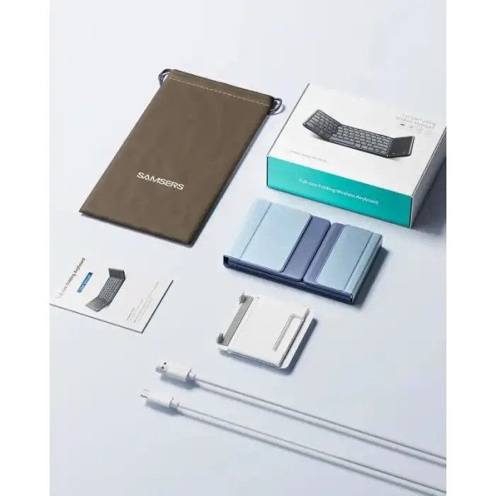 Samsers TouchPadli Katlanabilir Bluetooth Klavye