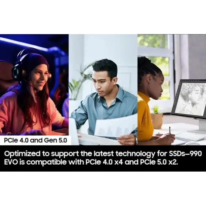 Samsung 990 EVO 1TB M.2 NVMe Dahili SSD