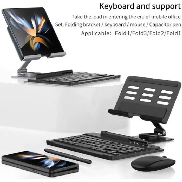 Samsung Galaxy Z Fold 4/5 için MOAITO Masa için Ayarlanabilir Stand