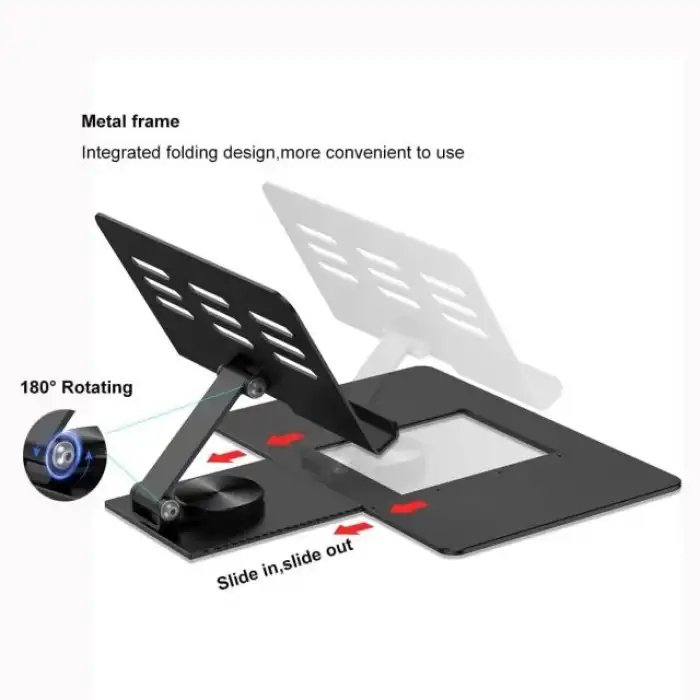 Samsung Galaxy Z Fold 4/5 için MOAITO Masa için Ayarlanabilir Stand