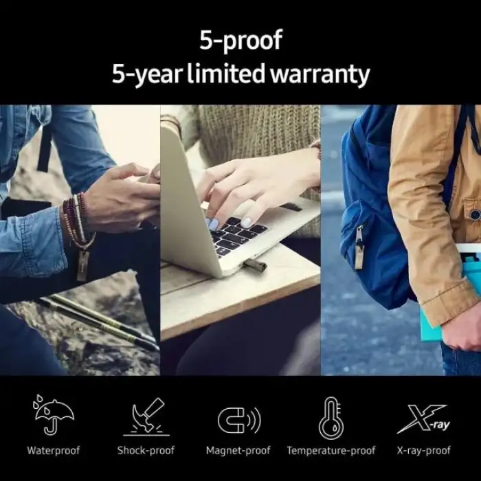 Samsung USB 3.1 Flash Bellek BAR Plus 128GB