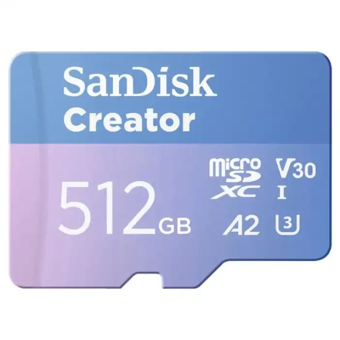 SanDisk Creator Micro SD UHS-I Kart