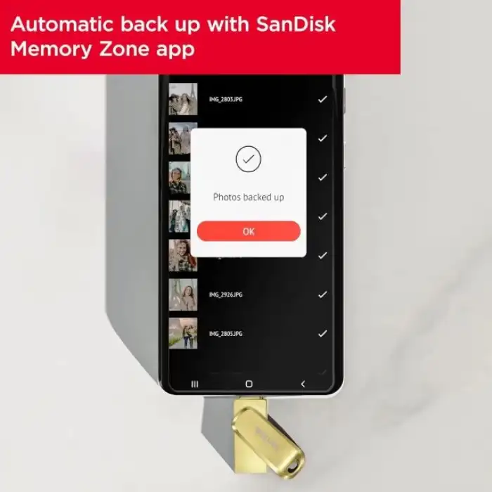 SanDisk Ultra Dual Drive Luxe USB Bellek