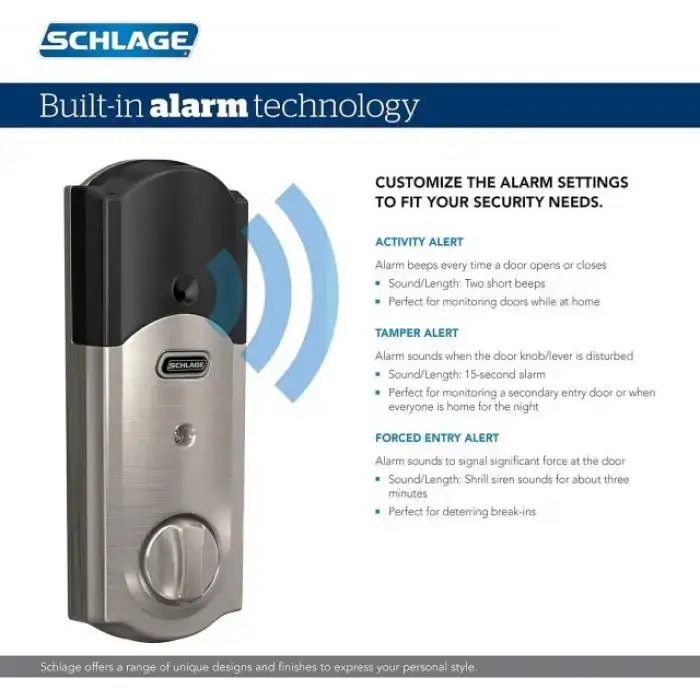 SCHLAGE Z-Wave Plus Connect Akıllı Kilit