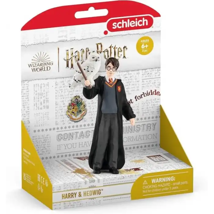 Schleich Harry Potter Harry Potter ve Hedwig Figürü