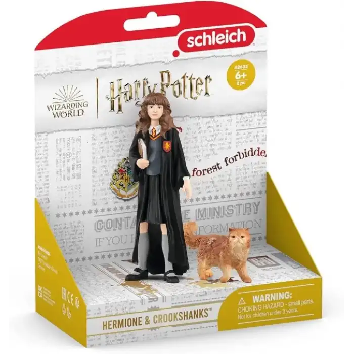 Schleich Harry Potter Hermione Granger ve Crookshanks Figürü