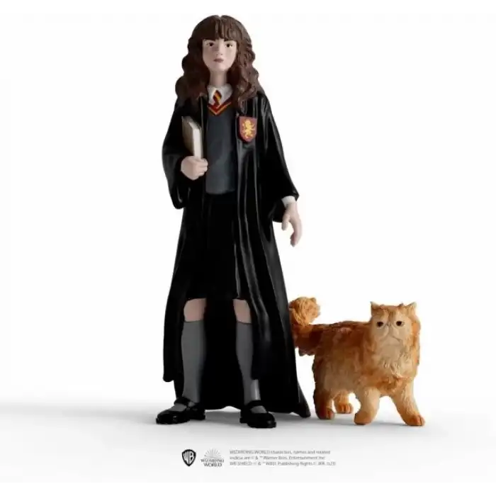 Schleich Harry Potter Hermione Granger ve Crookshanks Figürü