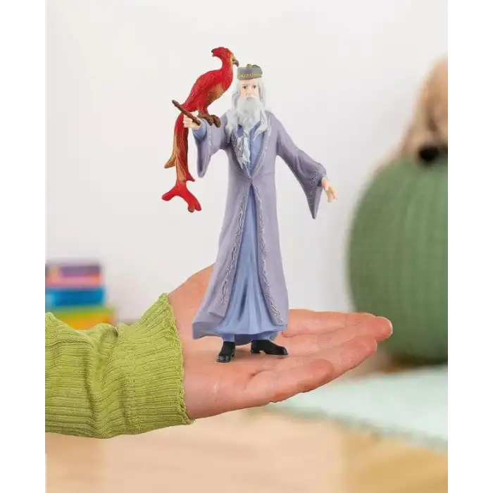 Schleich Wizarding World of Harry Potter: Albus Dumbledore Fawkes Figür