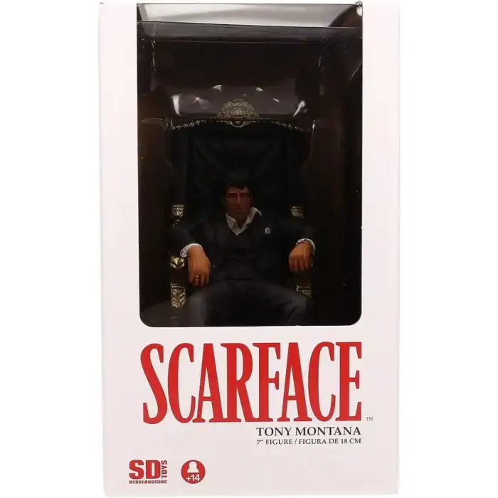 SD Toys Movie Icons Scarface Tony Montana Taht Figür