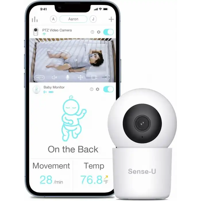 Sense-U Akıllı 2K Video Bebek Monitörü