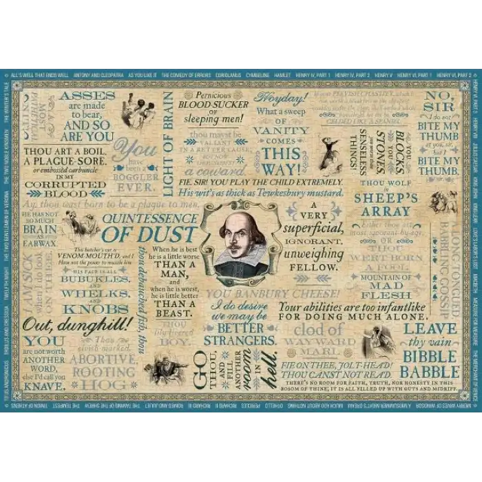 Shakespeare 1000 Parça Puzzle