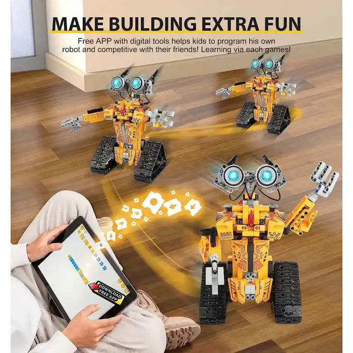 Sillbird Robot STEM Projeleri (468 Parça)