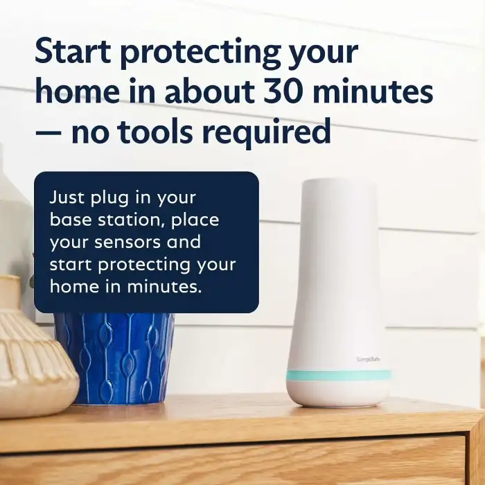 SimpliSafe 10 Parça Kablosuz Ev Güvenlik Sistemi