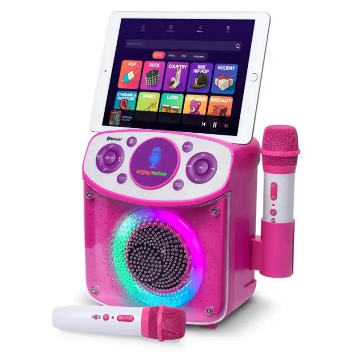 Singing Machine Sparkle Taşınabilir Karaoke Hoparlör