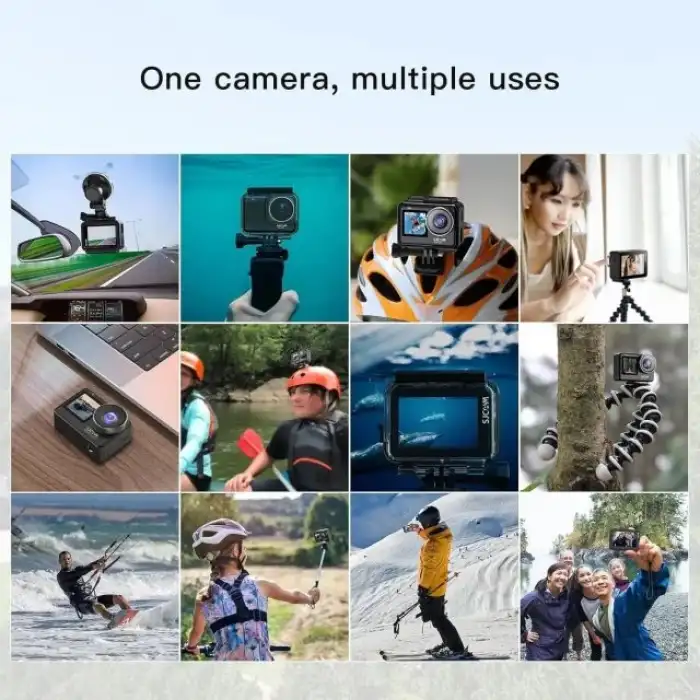SJCAM SJ11 Aktif HDR Yükseltilmiş 4K30FPS WiFi Aksiyon Kameraları
