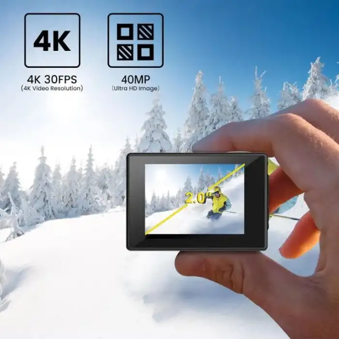 SJCAM Sj8pro Gerçek 4k60fps Aksiyon Kamerası