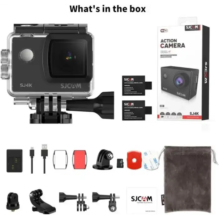 SJCAM Sj8pro Gerçek 4k60fps Aksiyon Kamerası