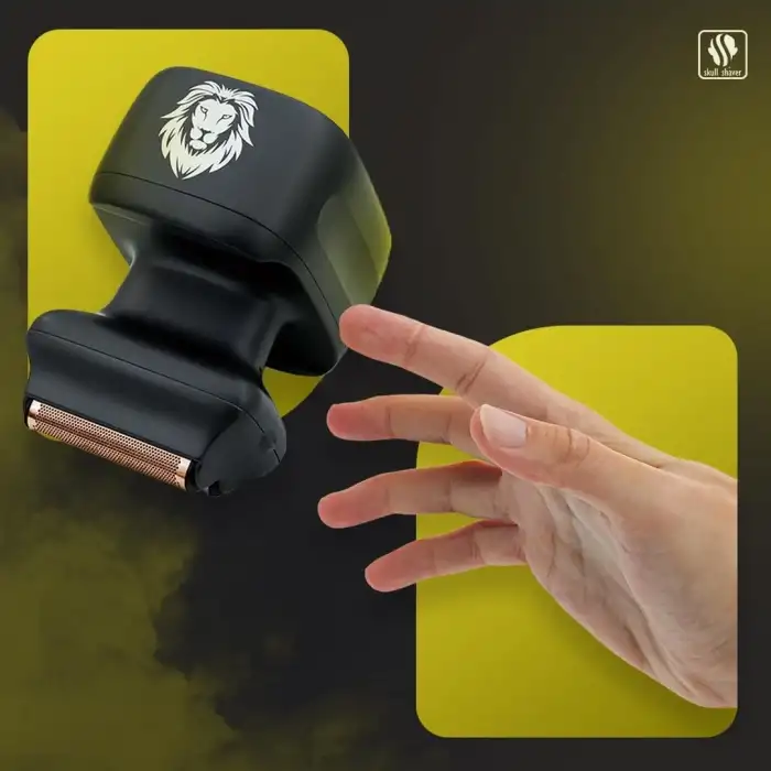 Skull Shaver One Lion Gold Pro Folyo Tıraş Makinesi - Paslanmaz Çelik