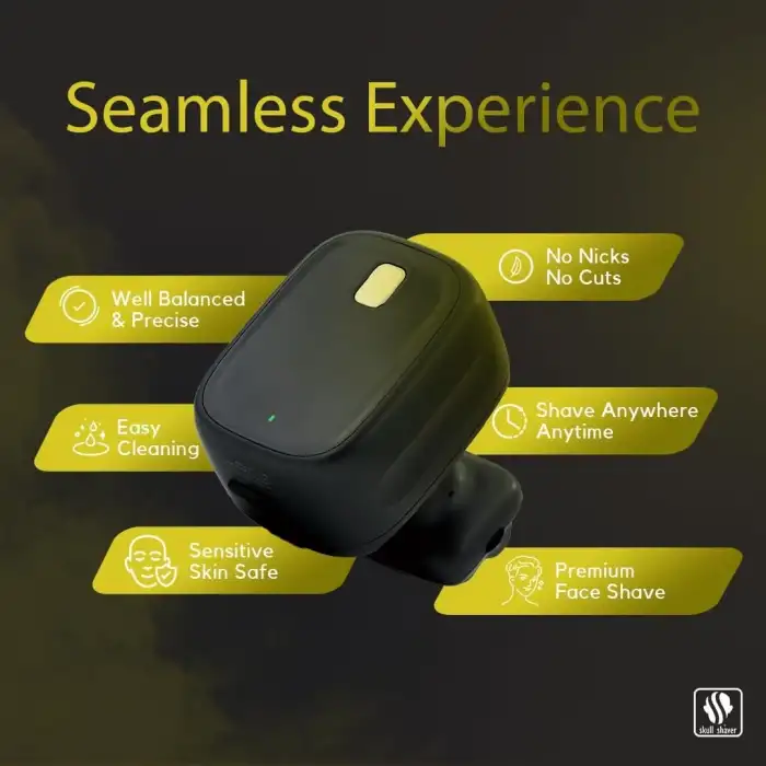 Skull Shaver One Lion Silver Pro Folyo Tıraş Makinesi - Paslanmaz Çelik