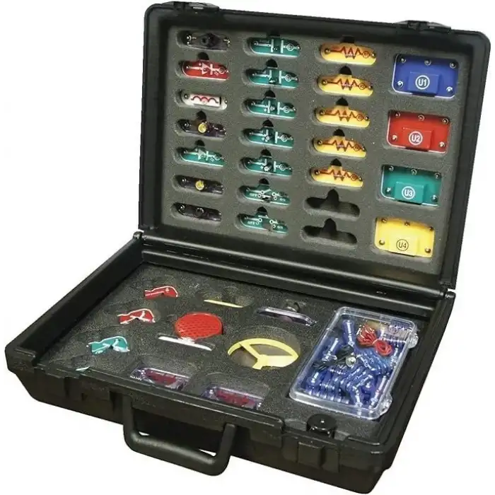 Snap Circuits Classic SC-300 Elektronik Keşif Seti + Öğrenci Çalışma Rehberi