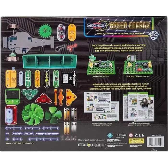 Snap Circuits Elektronik Keşif Seti, 8 yaş ve üzeri Çocuklar için
