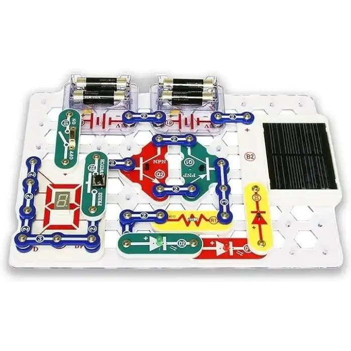 Snap Circuits Extreme SC-750R Elektronik Keşif Seti + Öğrenci Çalışma Rehberi