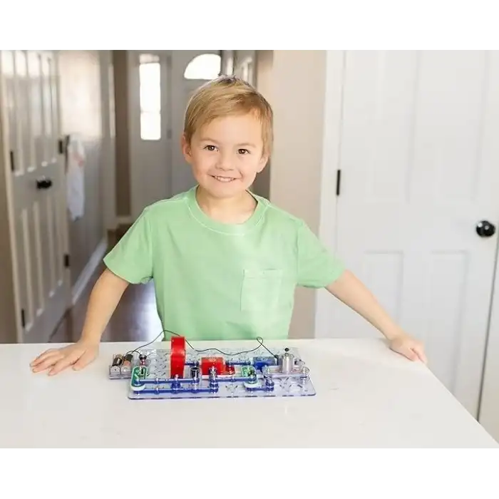 Snap Circuits Jr. SC-100 8+ Çocuklar İçin STEM Elektronik Eğitici Oyuncak Seti