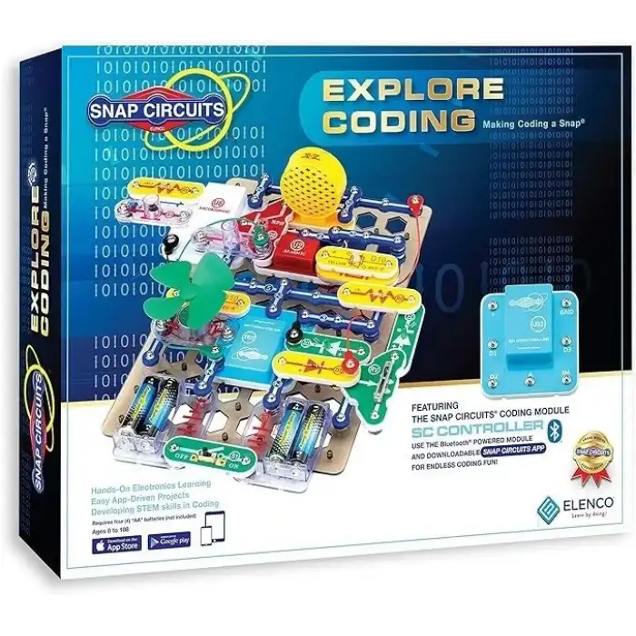 Snap Circuits Kodlamayı Keşfedin, STEM Yapım Oyuncağı