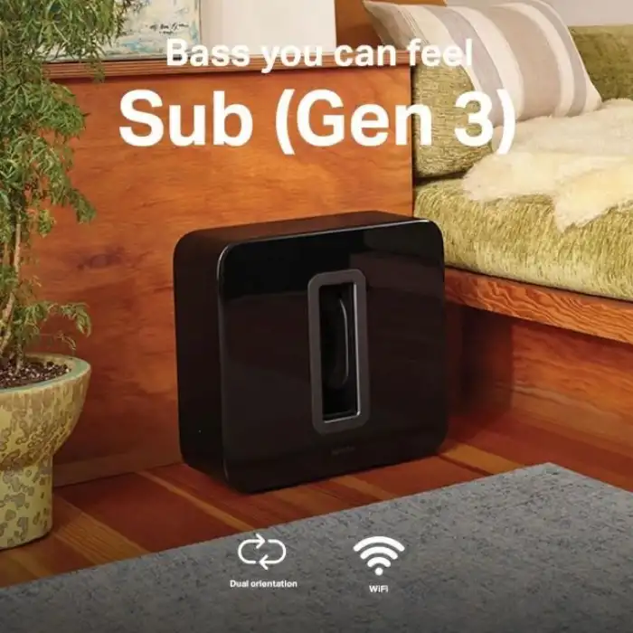 Sonos Sub Gen 3 Kablosuz Subwoofer