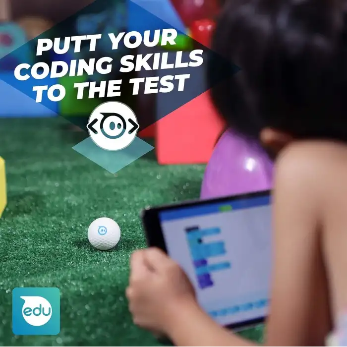 Sphero Mini Golf: Uygulama Destekli Programlanabilir Robot Topu