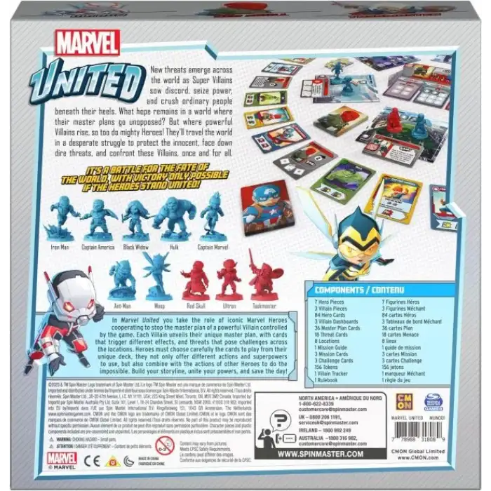 Spin Master Marvel United Süper Kahraman Kutu Oyunu