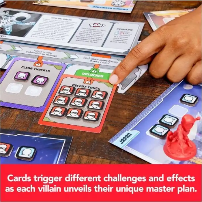 Spin Master Marvel United Süper Kahraman Kutu Oyunu