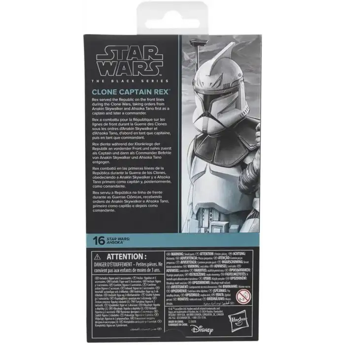 STAR WARS Ahsoka The Black Series Clone Captain Rex Figür