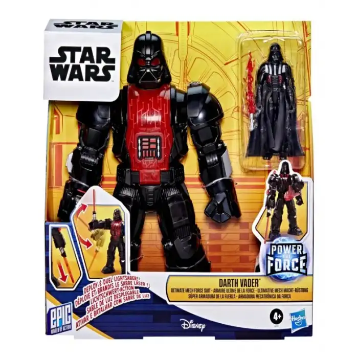 Star Wars Epic Aksiyon Dünyası Darth Vader Ultimate Mech Force Kıyafeti