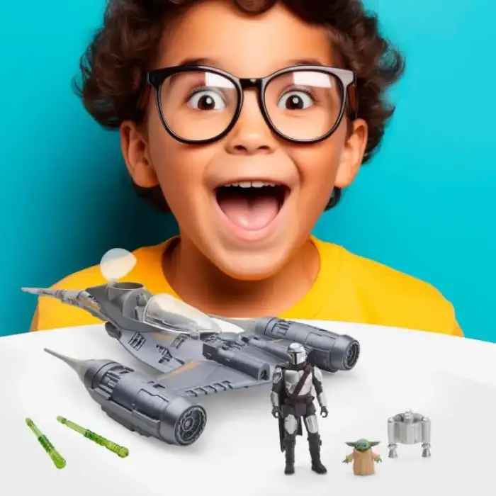 STAR WARS Epic Hero Series The Mandalorians N-1 Starfighter Ship Oyuncak