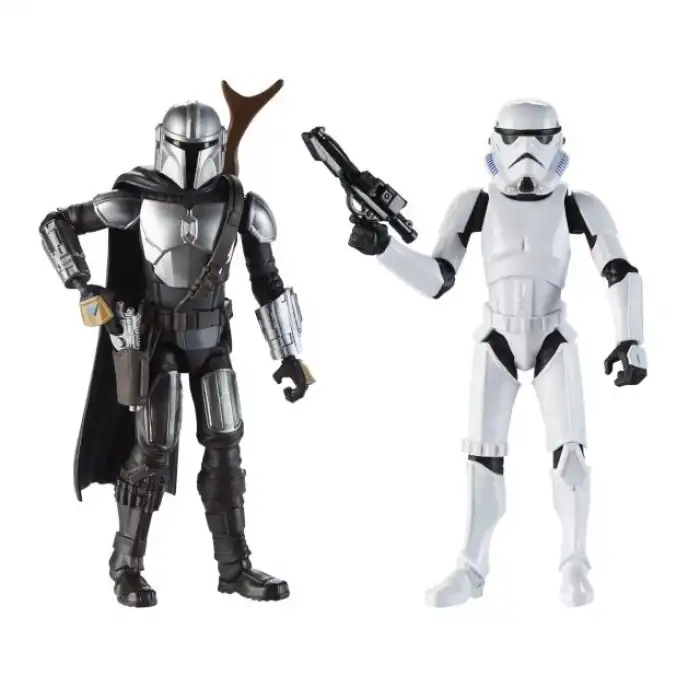 STAR WARS Galaxy of Adventures The Mandalorian Figür 2li Paket