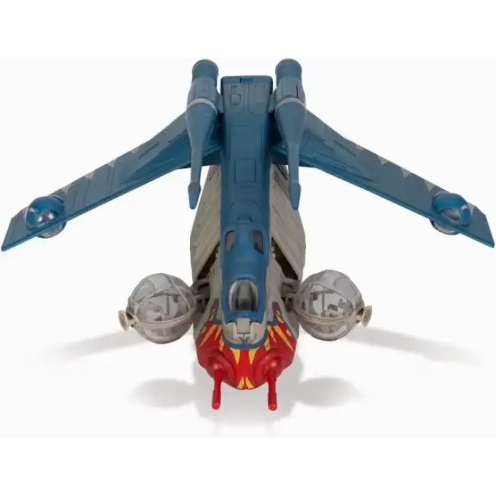STAR WARS Galaxy Squadron Republic Gunship 3lü Figür