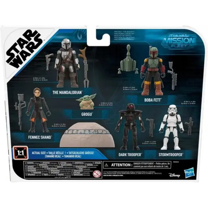STAR WARS Mission Fleet Mandalorian Aksiyon Oyuncak Seti