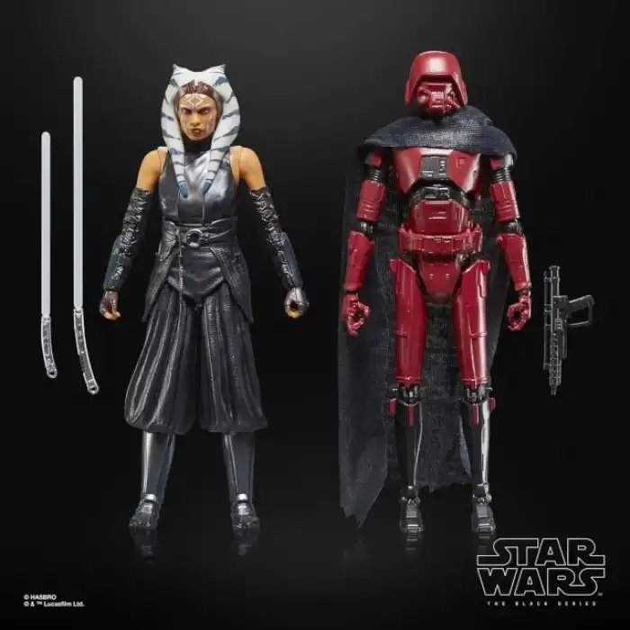 STAR WARS The Black Series Ahsoka Tano & HK-87 Droid Aksiyon Figürleri
