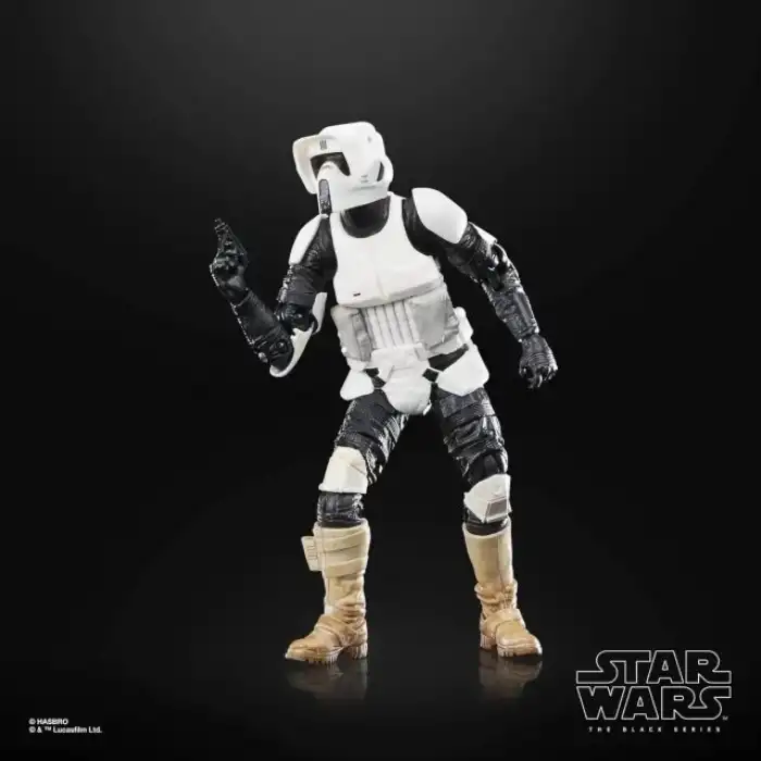 Star Wars The Black Series Biker Scout 40. Yıldönümü Figürleri