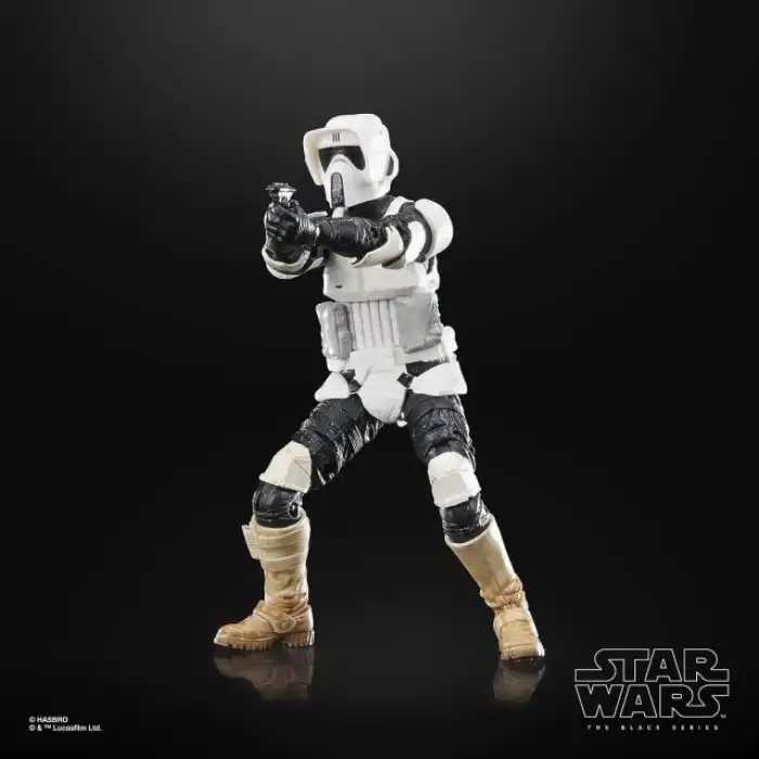 Star Wars The Black Series Biker Scout 40. Yıldönümü Figürleri