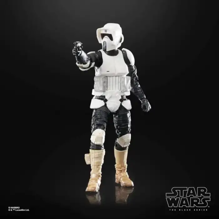 Star Wars The Black Series Biker Scout 40. Yıldönümü Figürleri